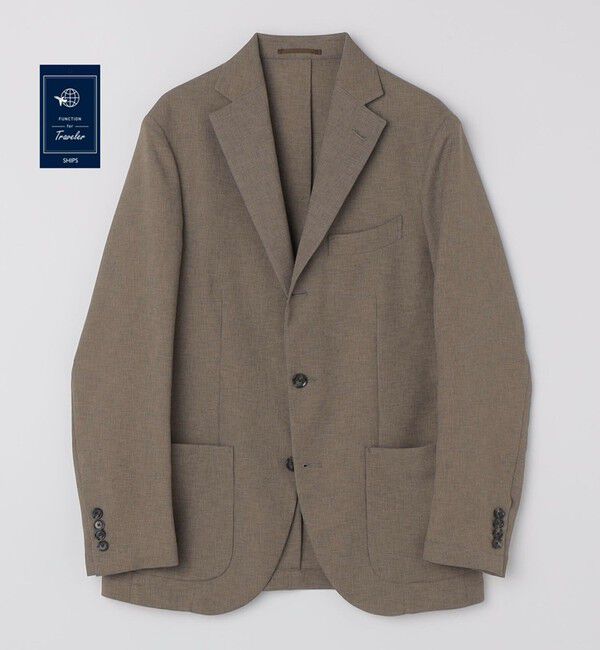 SHIPS「SHIPS:〈FUNCTION〉MADE IN JAPAN ライト メッシュ ジャケット」|テーラードジャケット|