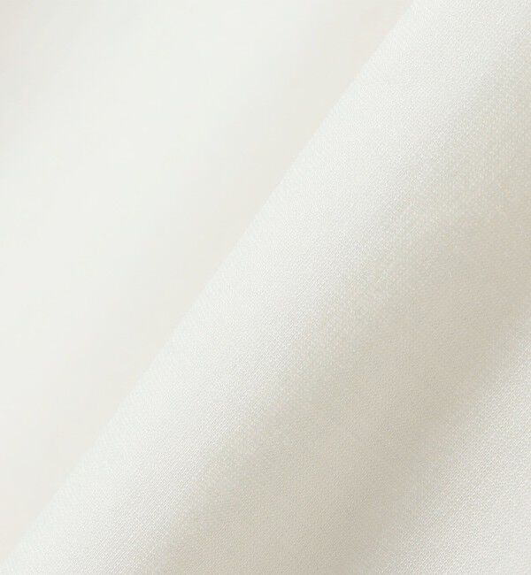 quaranciel「quaranciel:〈接触冷感/洗濯機可能〉シルク ミックス ポンチ ドロスト ポロ プルオーバー」|Tシャツ・カットソー|