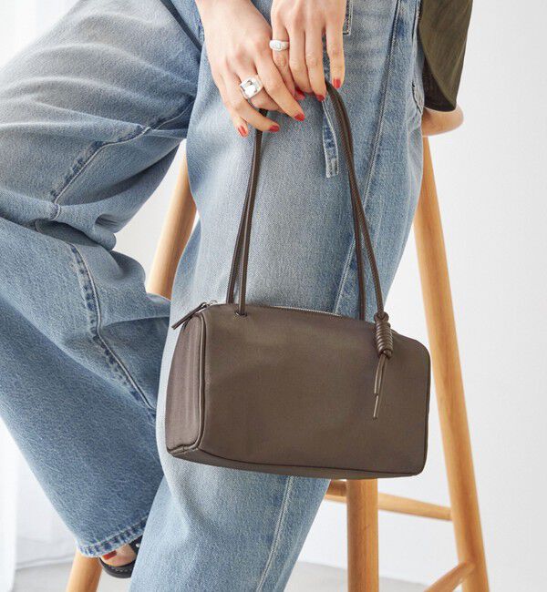 SHIPS for women「【SHIPS別注】&MyuQ: KORO NY」|ショルダー・メッセンジャー|ブラウン