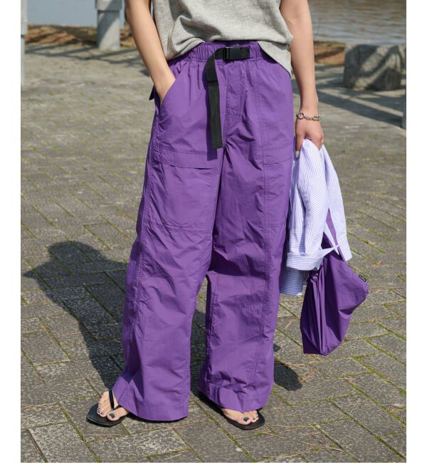 OUTDOOR PRODUCTS Usual Things「追加 撥水ナイロンUTILITYバギーパンツ」|スラックス|