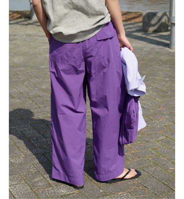 OUTDOOR PRODUCTS Usual Things「追加 撥水ナイロンUTILITYバギーパンツ」|スラックス|