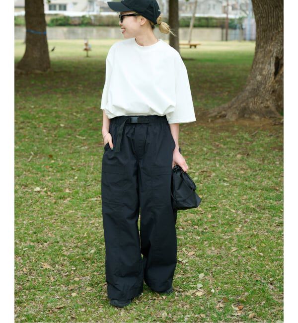 OUTDOOR PRODUCTS Usual Things「追加 撥水ナイロンUTILITYバギーパンツ」|スラックス|