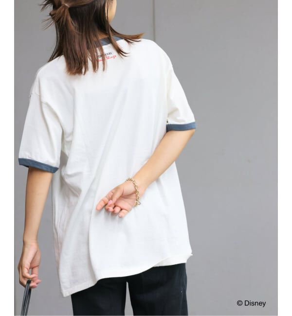 OUTDOOR PRODUCTS Usual Things「GOOD ROCK SPEED ex Disney RINGER TEE」|Tシャツ・カットソー|