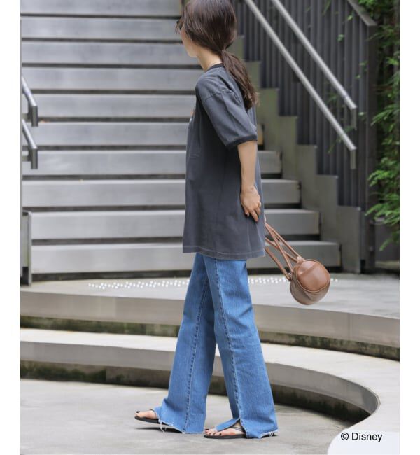 OUTDOOR PRODUCTS Usual Things「GOOD ROCK SPEED ex Disney RINGER TEE」|Tシャツ・カットソー|
