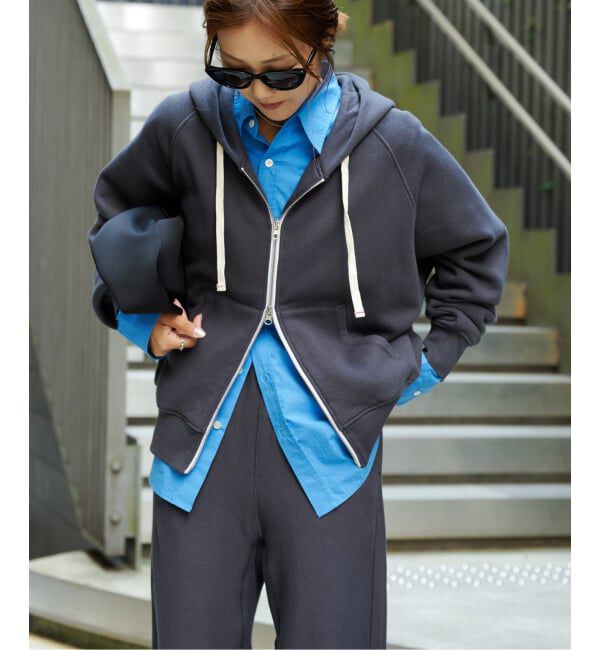 OUTDOOR PRODUCTS Usual Things「≪予約≫VINTAGE LIKE SWEAT ZIP HOODIE」|パーカー|