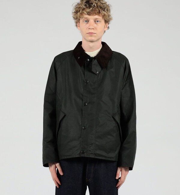 TOMORROWLAND BUYING WEAR「Barbour TRANSPORT ワックスコットン ブルゾン」|ブルゾン・スタジャン|