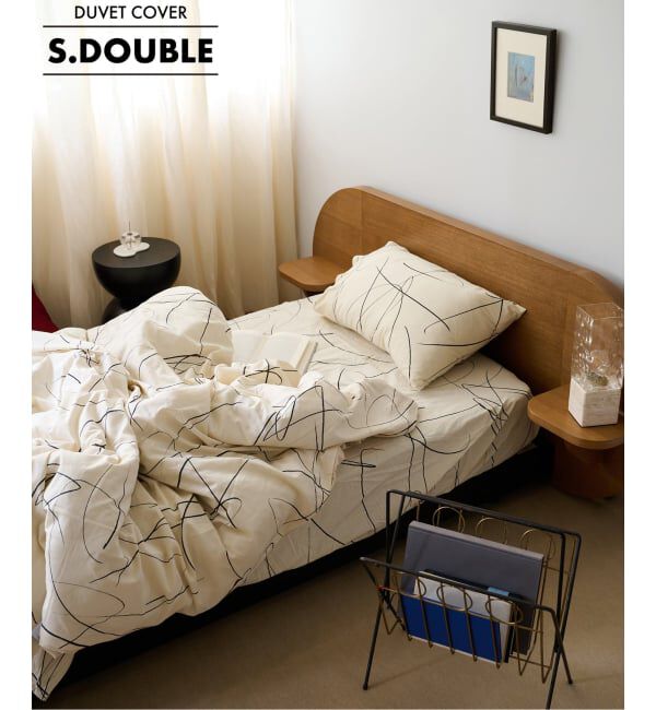journal standard Furniture「WEATHER LINES DUVET COVER S.D　掛け布団カバー セミダブル」|その他|ナチュラル