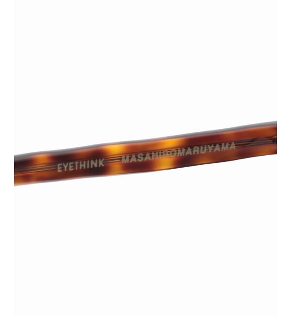 EYETHINK「MASAHIRO MARUYAMA 別注 MM-0079 No.E2 Red havana - Clear Optical」|メガネ|