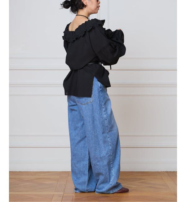 IENA LA BOUCLE「VIOLETTE ROOM バイオレットルーム EMBROIDERY TOPS VR263113」|シャツ・ブラウス|