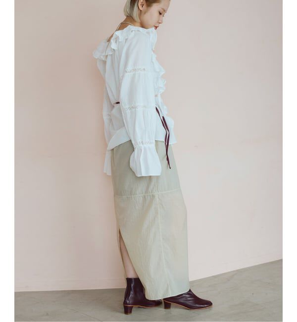 IENA LA BOUCLE「VIOLETTE ROOM バイオレットルーム EMBROIDERY TOPS VR263113」|シャツ・ブラウス|
