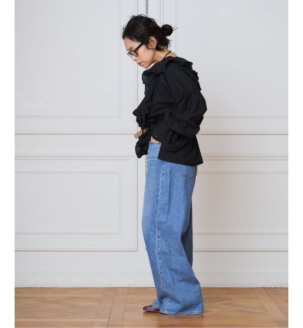 IENA LA BOUCLE「VIOLETTE ROOM バイオレットルーム EMBROIDERY TOPS VR263113」|シャツ・ブラウス|