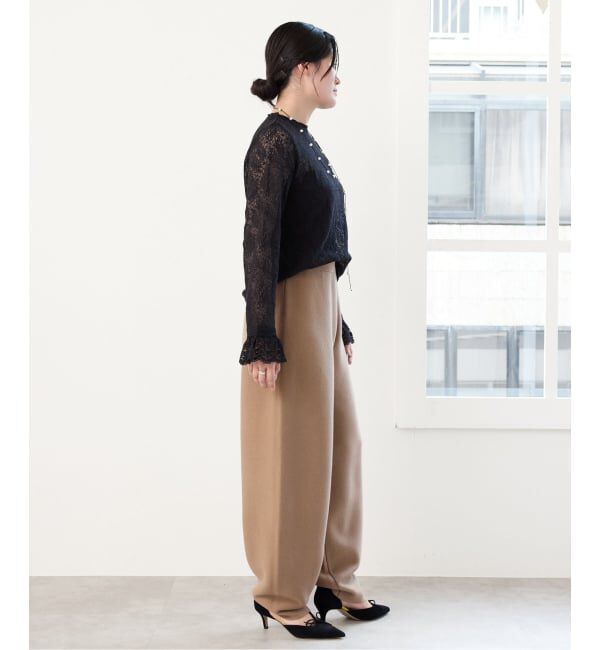 IENA「《予約》接結バレルパンツ」|その他|