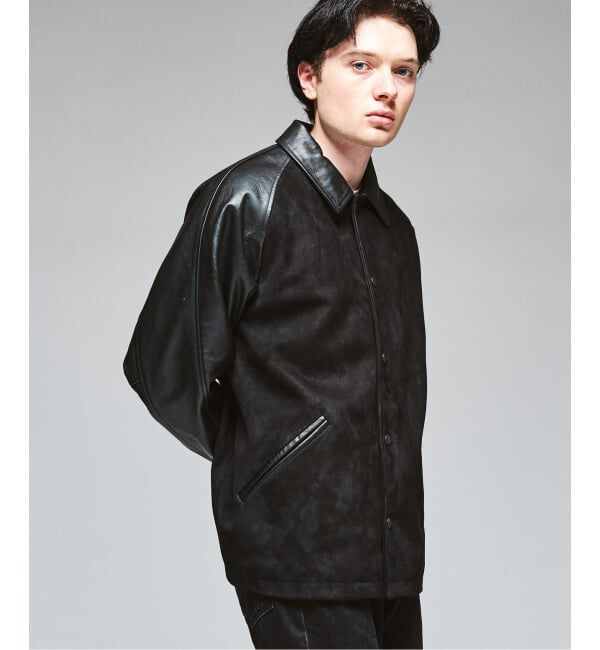 417 EDIFICE「【SKOOKUM / スクーカム】417別注 Leather AWARDジャケット」|ライダースジャケット|