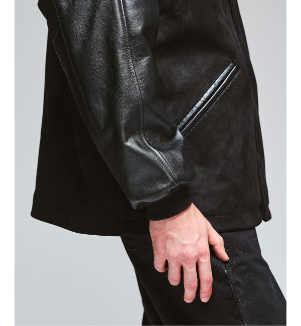 417 EDIFICE「【SKOOKUM / スクーカム】417別注 Leather AWARDジャケット」|ライダースジャケット|