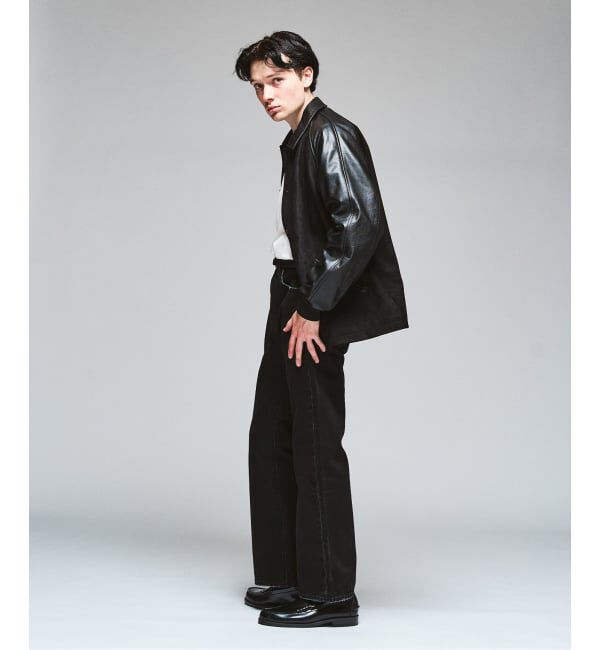 417 EDIFICE「【SKOOKUM / スクーカム】417別注 Leather AWARDジャケット」|ライダースジャケット|