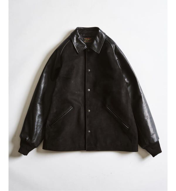 417 EDIFICE「【SKOOKUM / スクーカム】417別注 Leather AWARDジャケット」|ライダースジャケット|