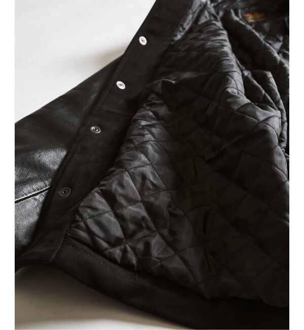 417 EDIFICE「【SKOOKUM / スクーカム】417別注 Leather AWARDジャケット」|ライダースジャケット|