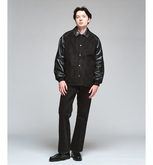 417 EDIFICE「【SKOOKUM / スクーカム】417別注 Leather AWARDジャケット」|ライダースジャケット|
