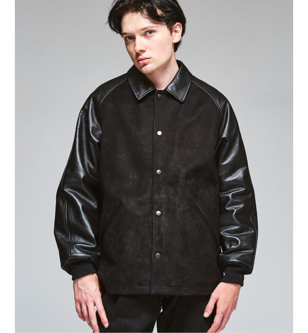 417 EDIFICE「【SKOOKUM / スクーカム】417別注 Leather AWARDジャケット」|ライダースジャケット|