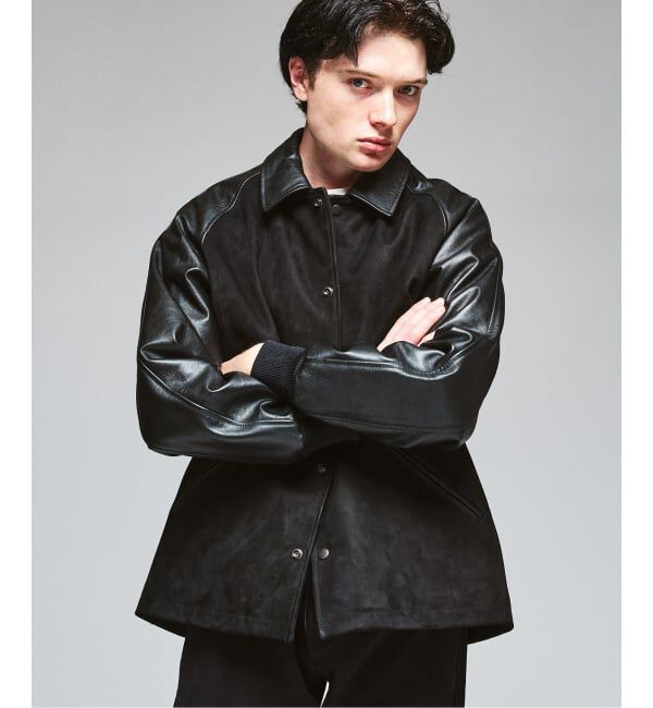 417 EDIFICE「【SKOOKUM / スクーカム】417別注 Leather AWARDジャケット」|ライダースジャケット|
