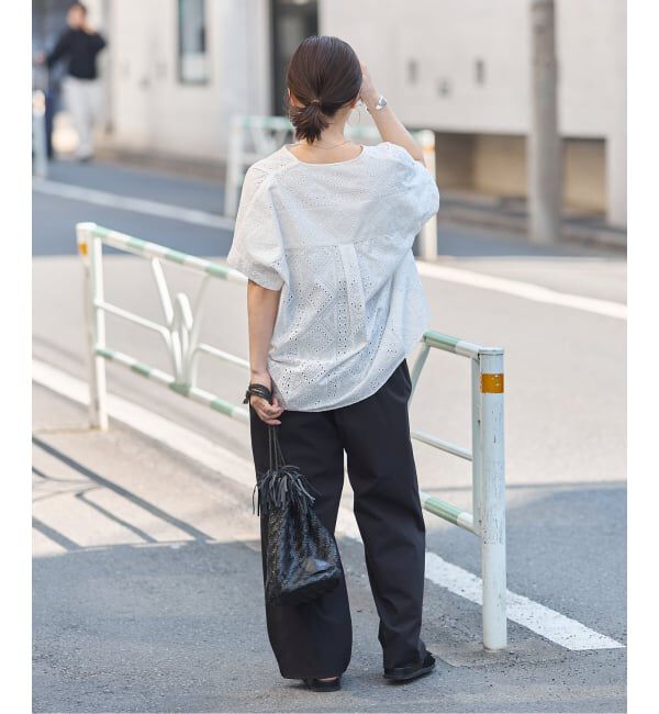 JOURNAL STANDARD「《追加5》【撥水/接触冷感/洗える/UVカット】リネンナイロンストレッチワイドパンツ」|その他|