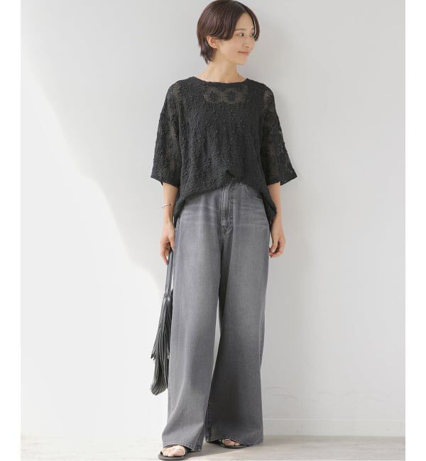 JOURNAL STANDARD relume「コットンツイルワイドパンツ」|デニム|