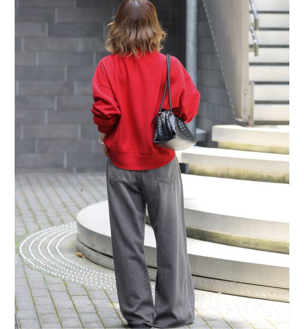 JOURNAL STANDARD relume「コットンツイルワイドパンツ」|デニム|