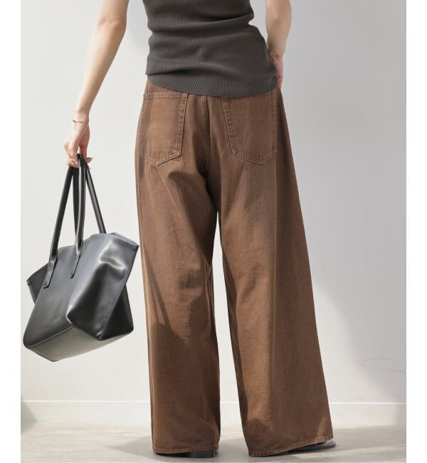 JOURNAL STANDARD relume「コットンツイルワイドパンツ」|デニム|