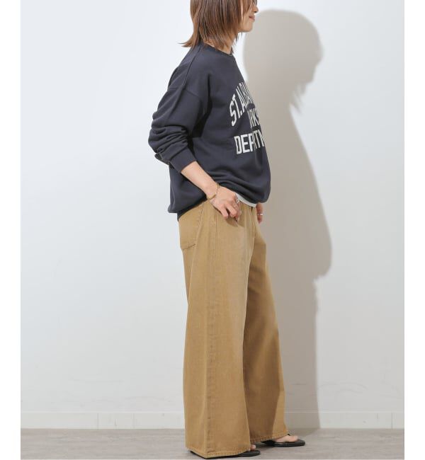 JOURNAL STANDARD relume「コットンツイルワイドパンツ」|デニム|