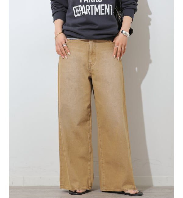 JOURNAL STANDARD relume「コットンツイルワイドパンツ」|デニム|