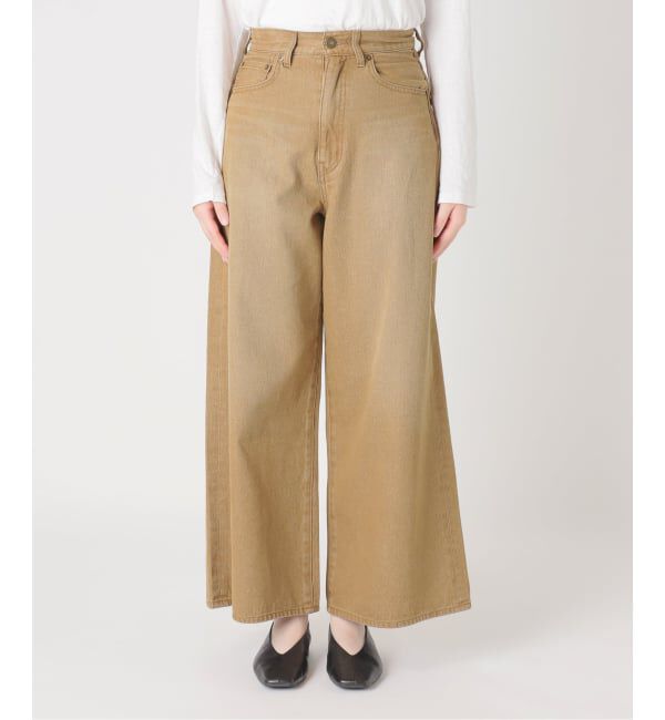 JOURNAL STANDARD relume「コットンツイルワイドパンツ」|デニム|