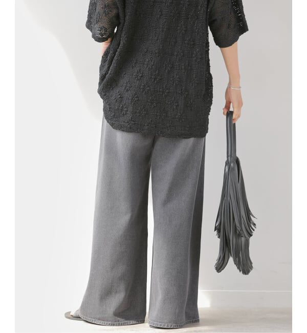 JOURNAL STANDARD relume「コットンツイルワイドパンツ」|デニム|