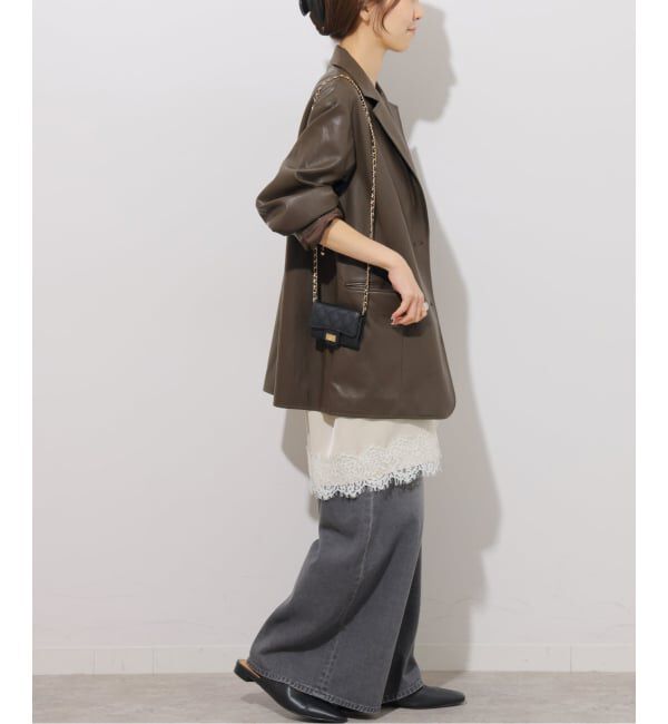 JOURNAL STANDARD relume「コットンツイルワイドパンツ」|デニム|