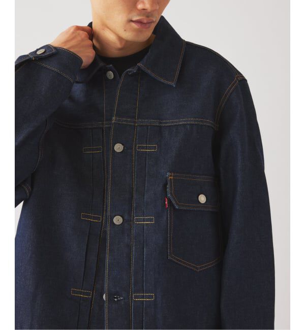 JOURNAL STANDARD relume「《予約》Levi&rsquo;s(R) / リーバイス 別注 TYPE1 ブランケット ライニング トラッカー」|デニムジャケット|