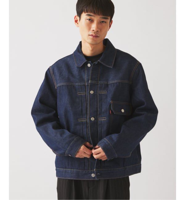 JOURNAL STANDARD relume「《予約》Levi&rsquo;s(R) / リーバイス 別注 TYPE1 ブランケット ライニング トラッカー」|デニムジャケット|