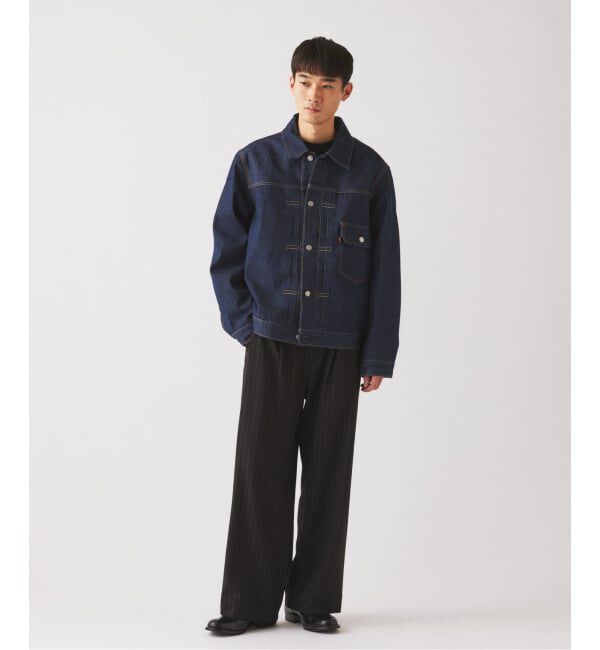 JOURNAL STANDARD relume「《予約》Levi&rsquo;s(R) / リーバイス 別注 TYPE1 ブランケット ライニング トラッカー」|デニムジャケット|