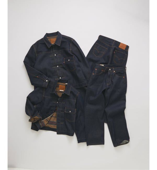 JOURNAL STANDARD relume「《予約》Levi&rsquo;s(R) / リーバイス 別注 TYPE1 ブランケット ライニング トラッカー」|デニムジャケット|