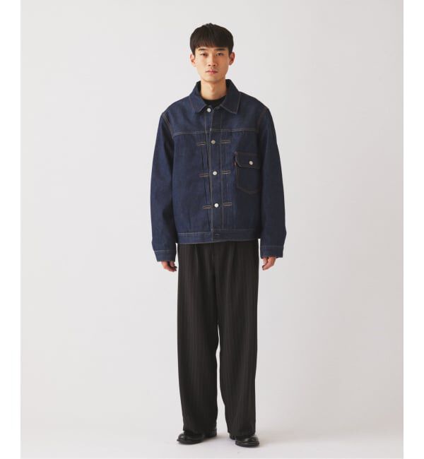 JOURNAL STANDARD relume「《予約》Levi&rsquo;s(R) / リーバイス 別注 TYPE1 ブランケット ライニング トラッカー」|デニムジャケット|