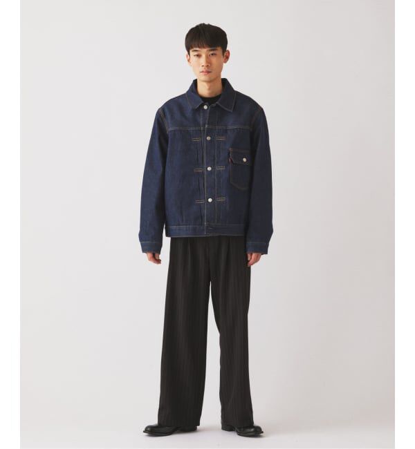 JOURNAL STANDARD relume「《予約》Levi&rsquo;s(R) / リーバイス 別注 TYPE1 ブランケット ライニング トラッカー」|デニムジャケット|