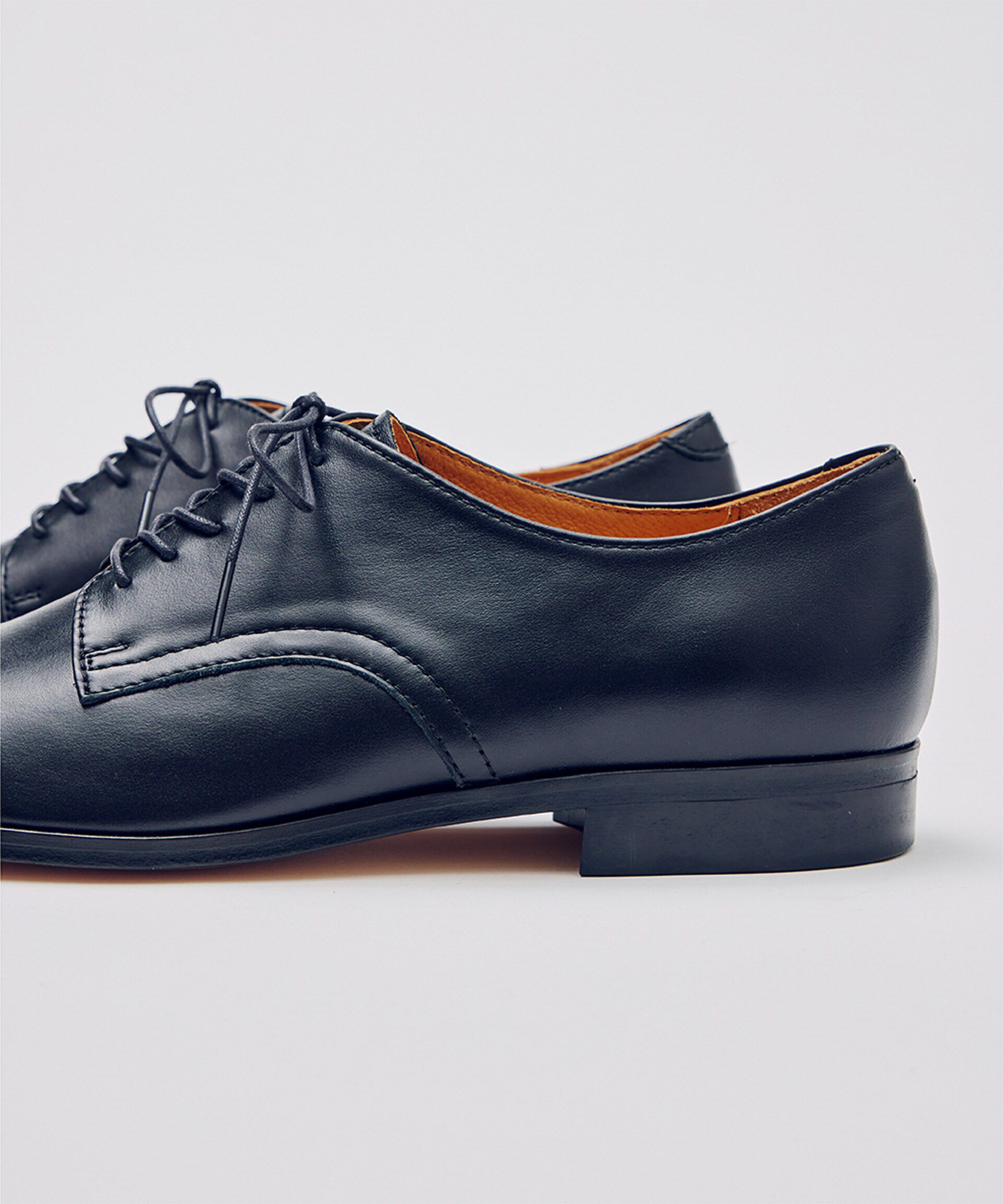 nano･universe「PADRONE THE STANDARD LINE/別注 DERBY PLAIN TOE /プレーン トゥ」|ビジネス・ドレスシューズ|