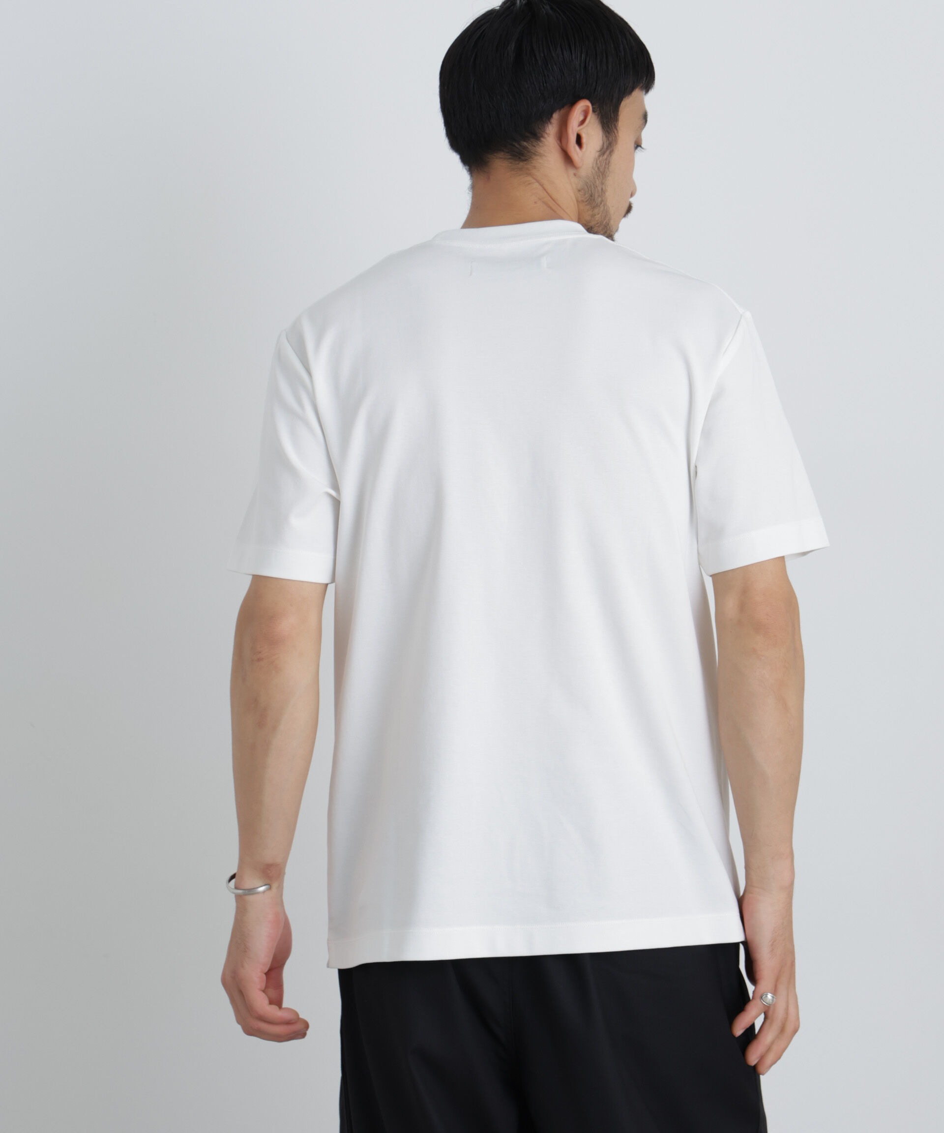 NANO universe「60ポンチTシャツ 半袖」|Tシャツ・カットソー|