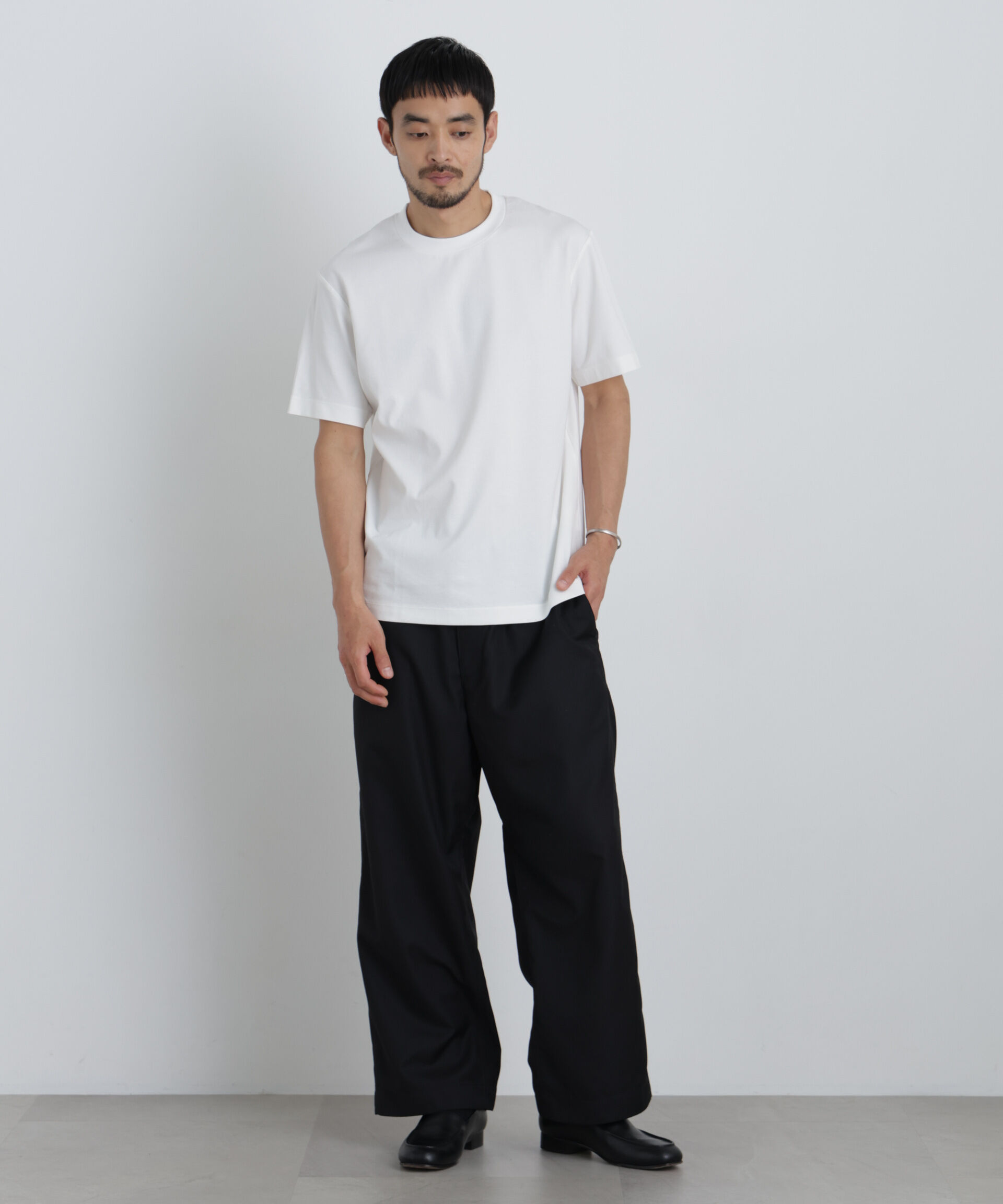 NANO universe「60ポンチTシャツ 半袖」|Tシャツ・カットソー|