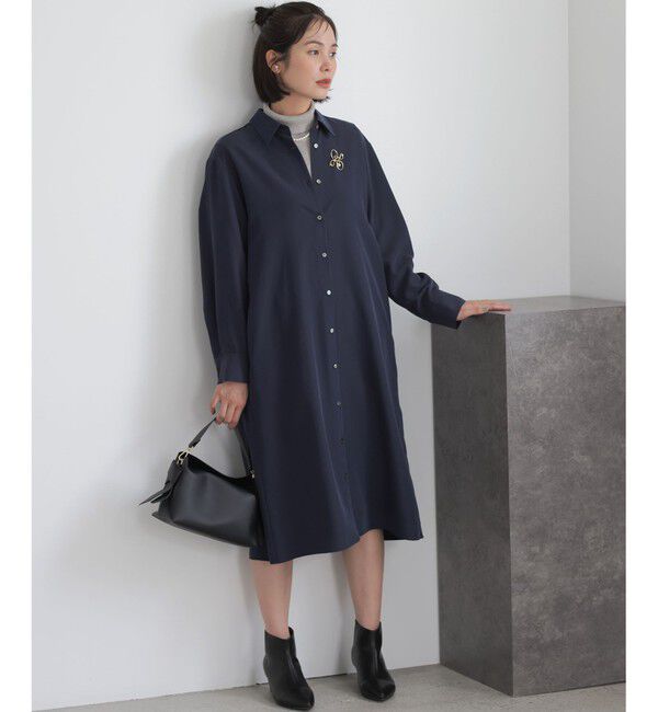 組曲「【WEB限定】フィブリルシャーティング カシュクールワンピース」|ワンピース|