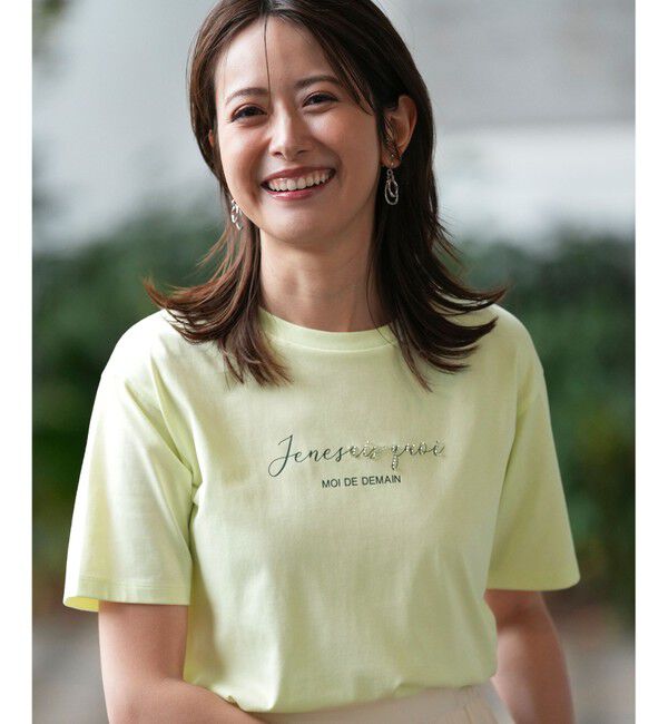 ANY SIS「ビジュープリント Ｔシャツ」|Tシャツ・カットソー|