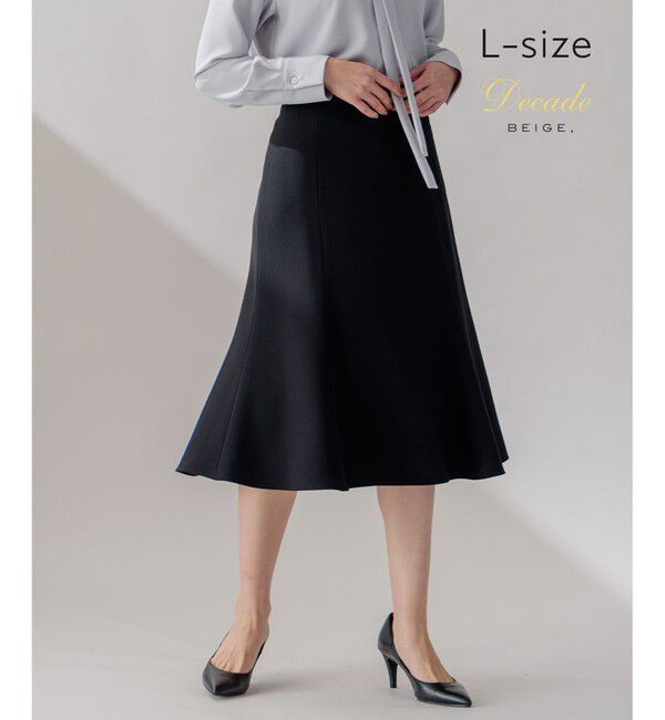 BEIGE,「【L-size】CINDY / フレアスカート」|スカート|Black &times; Black