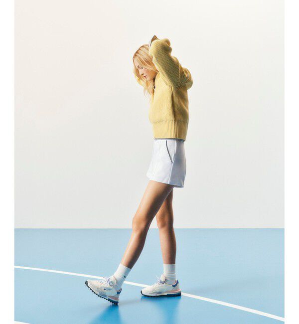 LACOSTE「レディース ELITE ACTIVE 1261 SFA / パステルカラーリング スパイクソール エリートアクティブスニーカー」|スニーカー|