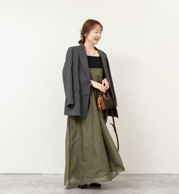 NOLLEY'S sophi「【MARILYN MOON/マリリーンムーン】sheer starched cotton 2way camiskirt」|ワンピース|