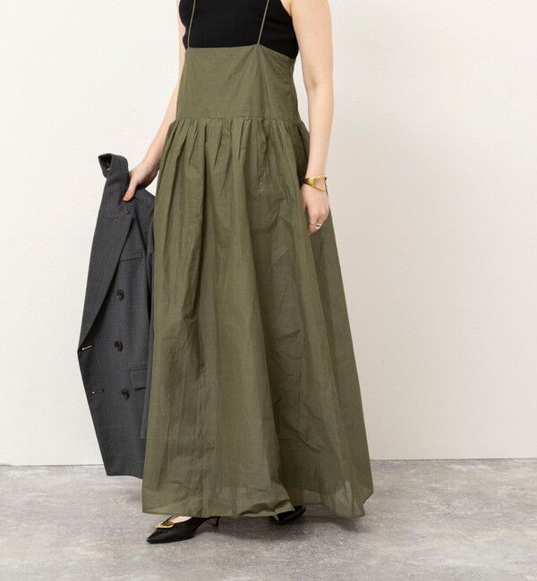 NOLLEY'S sophi「【MARILYN MOON/マリリーンムーン】sheer starched cotton 2way camiskirt」|ワンピース|