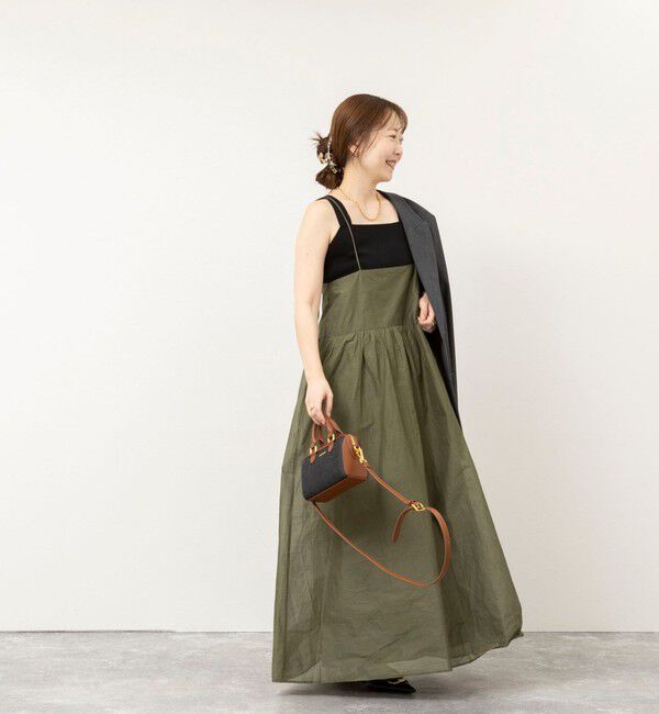 NOLLEY'S sophi「【MARILYN MOON/マリリーンムーン】sheer starched cotton 2way camiskirt」|ワンピース|