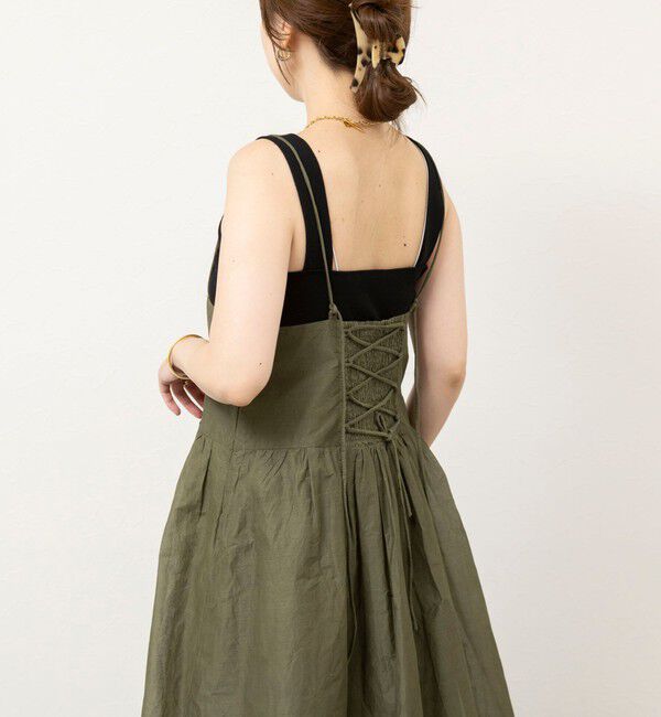 NOLLEY'S sophi「【MARILYN MOON/マリリーンムーン】sheer starched cotton 2way camiskirt」|ワンピース|